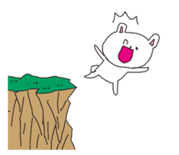 The interesting and cute white bear sticker #3248226