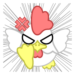 Mr.Chicken Sticker