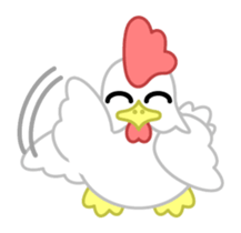 Mr.Chicken Sticker sticker #3248261