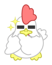Mr.Chicken Sticker sticker #3248262