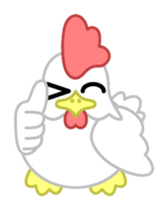 Mr.Chicken Sticker sticker #3248263
