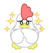 Mr.Chicken Sticker sticker #3248266