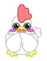 Mr.Chicken Sticker sticker #3248272