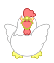 Mr.Chicken Sticker sticker #3248273