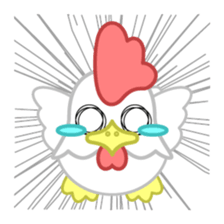 Mr.Chicken Sticker sticker #3248274