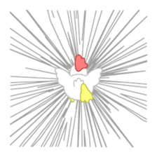 Mr.Chicken Sticker sticker #3248276