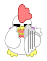 Mr.Chicken Sticker sticker #3248283