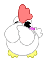 Mr.Chicken Sticker sticker #3248289