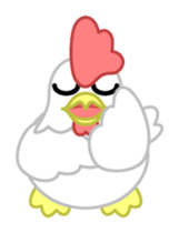 Mr.Chicken Sticker sticker #3248291