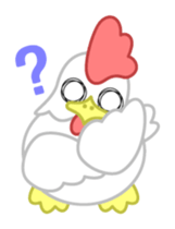 Mr.Chicken Sticker sticker #3248292