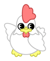 Mr.Chicken Sticker sticker #3248293