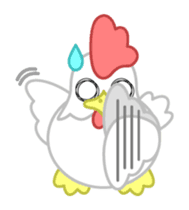 Mr.Chicken Sticker sticker #3248296