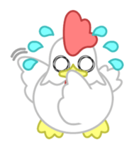 Mr.Chicken Sticker sticker #3248297