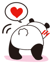 "furi-furi" Panda sticker #3248342