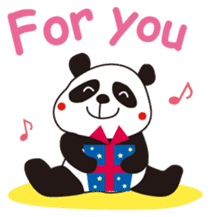 "furi-furi" Panda sticker #3248347
