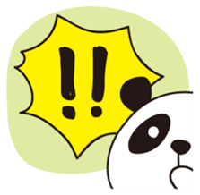 "furi-furi" Panda sticker #3248357