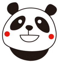 "furi-furi" Panda sticker #3248366