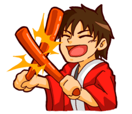 Let's cheer for baseball! Ver.cn sticker #3248420