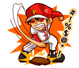 Let's cheer for baseball! Ver.cn sticker #3248442