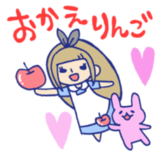 Graffiti-style Alice. sticker #3248726