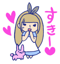 Graffiti-style Alice. sticker #3248739