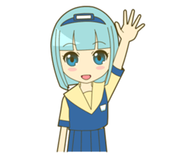 Railroad Girl Sticker 2 sticker #3248827