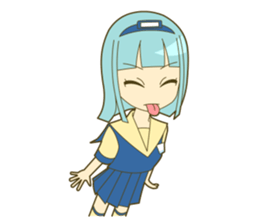 Railroad Girl Sticker 2 sticker #3248831