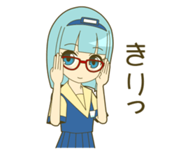 Railroad Girl Sticker 2 sticker #3248835