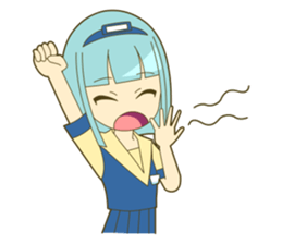 Railroad Girl Sticker 2 sticker #3248845