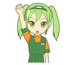 Railroad Girl Sticker 2 sticker #3248849