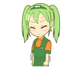 Railroad Girl Sticker 2 sticker #3248850