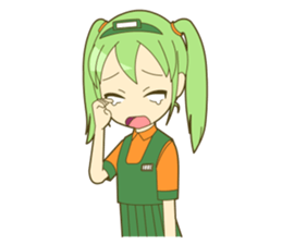 Railroad Girl Sticker 2 sticker #3248852