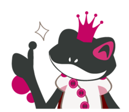 Darkness Frog Prince sticker #3249439