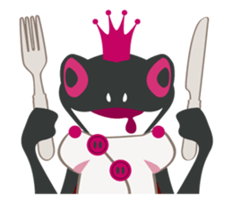 Darkness Frog Prince sticker #3249455