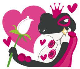 Darkness Frog Prince sticker #3249457
