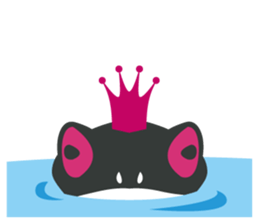 Darkness Frog Prince sticker #3249466