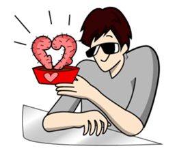 Mr.Love(3/6) IN LOVESSSSS... sticker #3249487