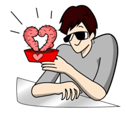 Mr.Love(3/6) IN LOVESSSSS... sticker #3249487