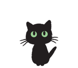 Black Cat KURO-CHAN sticker #3249588