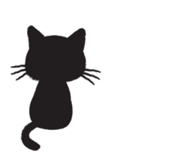 Black Cat KURO-CHAN sticker #3249590