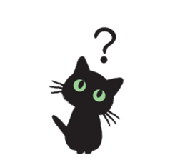 Black Cat KURO-CHAN sticker #3249591