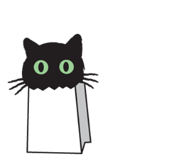 Black Cat KURO-CHAN sticker #3249592