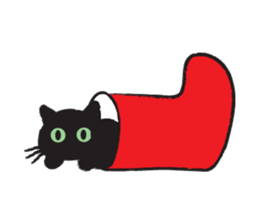 Black Cat KURO-CHAN sticker #3249619