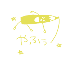 colored pencils sticker #3250025