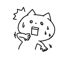 cringe cat sticker #3250628