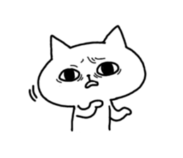 cringe cat sticker #3250630