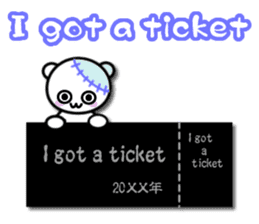 Outing zombie(English ver) sticker #3250677