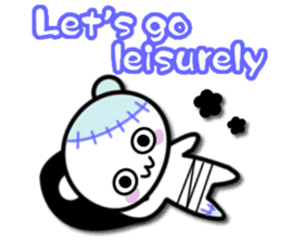 Outing zombie(English ver) sticker #3250681