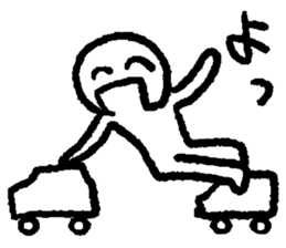 Rough sketch sticker sticker #3250758