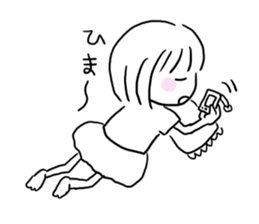 Yutori generation girl sticker #3250787